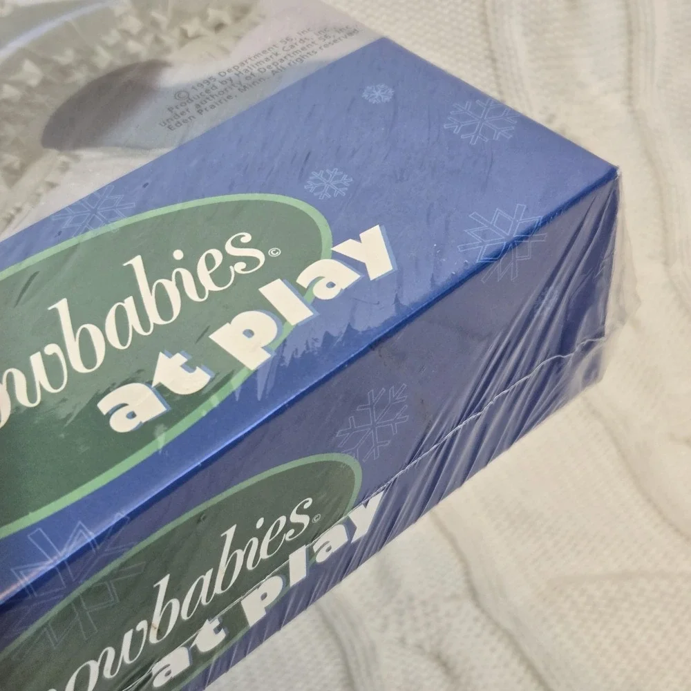 VTG NEW Snowbabies JIGSAW PUZZLE Springbok By Hallmark Dept 56 1000 Piece SEALED